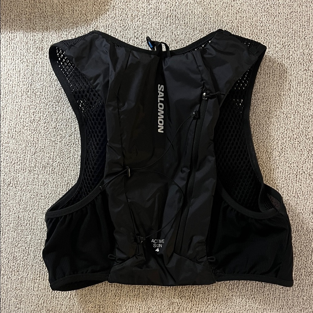Salomon Black Active Skin 4 Vest